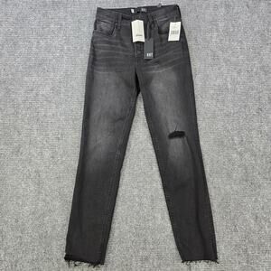 KUT From The Kloth Jeans Womens 0 Black Rachael Fab Ab Mom High Rise NWT
